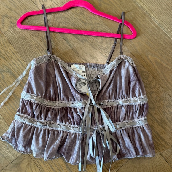 Full Tilt Crop flowy top - Tilly's size XS - Picture 1 of 8